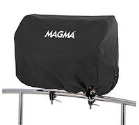 MAGMA Products A10-1290JB, Rectangular Grill Cover, 12 Inch x 18 Inch Primary Cooking Grate Size, Jet Black Funda, Negro, Talla Única