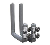 MAGMA Products R10-626 Removable Rail Mounted Kayak/Sup Rack Soporte Barco, Unisex Adulto, Acero Inoxidable Pulido, Talla única
