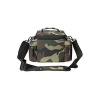 Magma Spartechnik 100 - Funda para grabadora (45 unidades, para 7"), color verde camuflaje y burdeos