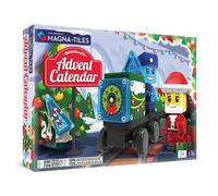 Magna-Tiles® Calendario de Adviento de 34 Piezas, Juego de construcción magnética, la Marca Original de construcción magnética