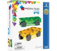 Magna-Tiles Cars Expansion Set, The Original Magnetic Building Tiles For Creative Open-Ended Play, Educational Toys For Children Ages 3 Years + (2 Pieces) (16022)