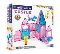 Magna-Tiles Castle - Juego de construcción magnética de 25 Piezas, la Marca Original de construcción magnética