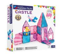 MAGNA-TILES Castle - Juego de construcción magnética de 25 piezas, la marca original de construcción magnética