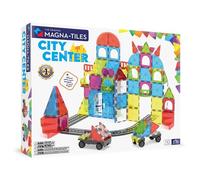 MAGNA-TILES® City Center - Juego de construcción magnética de 110 piezas, la marca original de construcción magnética