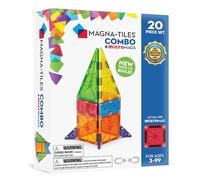 MAGNA-TILES 20-delige combo magnetische bouwset - het originele magneetbouwmerk