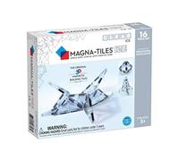 Magna-Tiles Ice Set, The Original Magnetic Building Tiles For Creative Open-Ended Play, Educational Toys For Children Ages 3 Years + (16 Pieces), (18716)