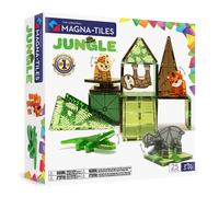Magna-Tiles Bloques magnéticos Jungle Animals – Original, 25 piezas, Juego educativo 3+ años