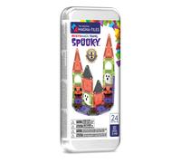 Magna-Tiles microMAGS 24-delige griezelreisset - het originele magneetbouwmerk