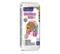 Magna-Tiles MicroMAGS 24-delige peperkoek huis reisset, het originele magnetisch