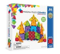 Magna-Tiles MicroMAGS - Juego Combinado de 46 Piezas