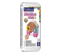 Magna-Tiles MicroMAGS 24-delige peperkoek huis reisset, het originele magnetisch