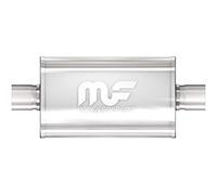 Magnaflow 12216 Satin Stainless Steel 2.5 Center Oval Muffler by Magnaflow