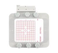 MagnaHoop Aro magnético para Husqvarna Viking Designer Diamond Deluxe Ruby Royale Topacio Jade Pfaff Creative Sensation Vision Ambition, marco de metal magnético para máquina de bordar (4 x 4