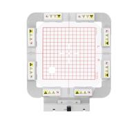 MagnaHoop SQ14B - Aro de bordado magnético para Janome MC 500E 400E 550E Memory Craft Elna Expressive 830 830L, marco de metal magnético para máquina de bordado, 140 x 140 mm, JA414MK