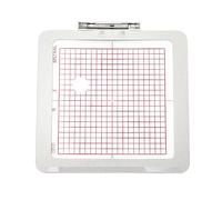 MagnaHoop SQ20B - Aro magnético para Janome MC 500E 400E 550E Memory Craft Elna Expressive 830 830L, marco de metal magnético para máquina de bordar (20 x 20 cm, JA412M)