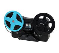 Magnasonic Super escáner de película de 8/8 mm, convierte la película en video digital, pantalla vibrante de 2.3 pulgadas, digitaliza y ve carretes de película de 3, 5 y 7 pulgadas (FS81)