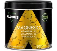 Aldous Labs Complemento alimenticio Citrato de Magnesio 1500 mg con Vitamina C B5 B6 – 200 cápsulas