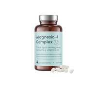 Magnesio 4 - Complex con Cúrcuma y Vitamina B6. Suplemento avanzado con 4 tipos de magnesio para reducir el cansancio y cuidar tus músculos y articulaciones - 120 comp. - Just Elements Wellness