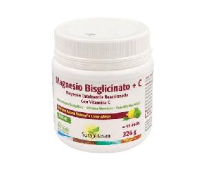 Magnesio Bisglicinato + C 226 g SuraVitasan - magnesio y vitamina C en polvo