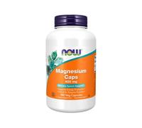 Magnesio Caps 400mg 180 cápsulas Now Foods