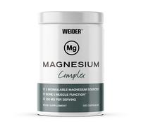Weider Suplemento de Magnesio Complex – Vitaminas y minerales – 120 cápsulas