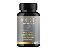 Magnesio Complex 4 Fuentes Premium | Bisglicinato de Magnesio (1200mg) + Citrato + Malato + Taurato | Alta Biodisponibilidad, Sin Óxido | Vitamina B6 Activa P-5-P y D3 | Lionzen Magnesium+