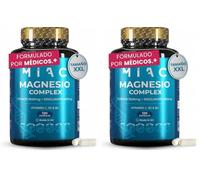 Magnesio Complex - Citrato de Magnesio 1545mg + Bisglicinato de Magnesio 600mg - Energía Diaria + Reduce Cansancio y fatiga - con Vitaminas B5 B6 C - 120 cápsulas (Paquete de 2)