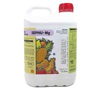 MAGNESIO Corrector de Carencias de Magnesio, Lignosulfonato, 90 g/L, 5 Litro, Uso foliar y radicular | Mejora fotosíntesis y clorofila | Apto agricultura ecológica CE 834/2007