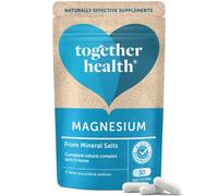 Magnesio marino - Together Health - a partir de sales marinas naturales - 5 formas naturales de magnesio - Apto para veganos - Fabricado en el Reino Unido - 60 cápsulas vegetales - Paquete de 2