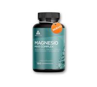 Magnesio Maxi Complex- 4 Magnesios + Vitamina B6- Bisglicinato+ Malato+ Citrato+ Óxido marino de magnesio+ Vitamina B6- Reduce Cansancio y Fatiga, Fortalece Articulaciones y Músculos- Evita lesiones