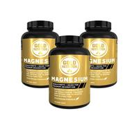 Magnesio Pack 3 x 600 mg 60 Cápsulas GoldNutrition