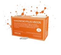 Magnesio Plus Vecos • Magnesio con Ácido Fólico y Vitaminas B • 30 Cápsulas • Complemento Alimenticio
