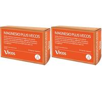 Magnesio Plus Vecos • Magnesio con Ácido Fólico y Vitaminas B • 30 Cápsulas • Complemento Alimenticio (Paquete de 2)