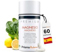 Prisma Natural – Magnesio Premium – 60 cápsulas – Vegano, sin gluten, sin lactosa, sin pescado ni huevo