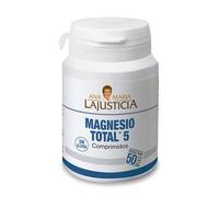 Ana Maria Lajusticia, Magnesio total 5 Disminuye el cansancio y la fatiga,mejora el funcionamiento del sistema nervioso. Apto para veganos. 100 Unidades (Paquete de 1)