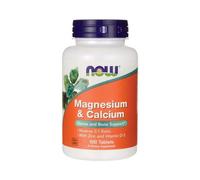 Now Foods Calcium & Magnesium - 100 Tablets