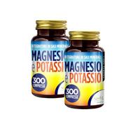 Magnesio y Potasio 300 Comprimidos (x2) - Suplemento para Combatir el Cansancio, la Fatiga y Adaptarse al Calor | Citrato de Magnesio y Citrato de Potasio Alta Asimilación