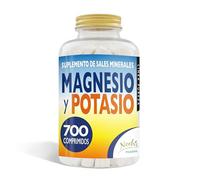 Magnesio y Potasio 700 Comprimidos - Citrato de Magnesio y Citrato de Potasio - Contra el Cansancio y la Fatiga Física, Calor, Sales Minerales Orgánicas de Alta Asimilaridad