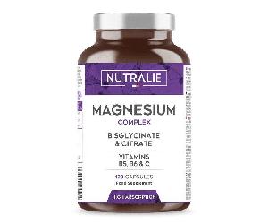 Magnesium Complex Nutralie 120Caps - Relaja músculos y reduce el cansancio