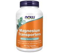 Transportadores de magnesio 120 mg 180 cápsulas vegetales Now Foods