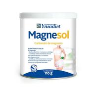 Magnesol - Carbonato de Magnesio | 250 mg por dosis diaria | Complemento alimenticio | Vegano | 110 g | Laboratorios Ynsadiet