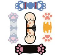 Magnet Bookmark Set - 5PCS Cat Paw PVC Page Markers Cute DoubleSided Foldable Clips | Reading Accessories Students Teachers Office School | Book Holder Organizer Gift Idea Animal Lovers Decorative
