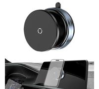 Magnet Car Phone Holder, Magnetic Dashboard Mounts, Suction Cup Cell Stand, Rotating Vehicle Mount, Strong Grip Phones Cradle for Truck, Taxi, Windshield, Center Console, 2.36×2.36×1.97 Inches