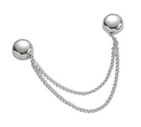 Magnet Clothing Clips, Metal Magnetic Button Clips with Chain, Multi-Functional Fashion Clothespin for Cuff, Scarf, Hat, Pants, Women Dress, Sleeve, Waist, Headscarf, Girls, Hijab