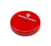 Magnet de Bote de Ferrita C/W M6 Agujero Roscado Para Aplicaciones Semi -Permanentes - 55mm de Diámetro x 11mm de Espesor - 16kg - Paquete de 4