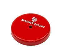 Magnet de Bote de Ferrita C/W M6 Agujero Roscado Para Aplicaciones Semi -Permanentes - 66mm de Diámetro x 11mm de Espesor - 25kg - Paquete de 4