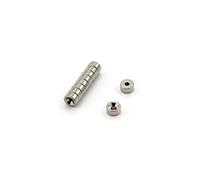 Magnet de Cobalto de Samarium Para Motores, Motores Eléctricos, Turbo Maquinaria Y Sensores - 10mm de Diámetro x 5mm - 1.4kg - Sur - Temperatura Alta - Paquete de 40