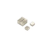 Magnet de Cobalto de Samarium Para Motores, Motores Electricos, Turbo Maquinaria Y Sensores - 10mm x 10mm x 5mm de Espesor - 2.3kg - Paquete de 10