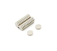Magnet de Cobalto de Samarium Para Motores, Motores Eléctricos, Turbo Maquinaria Y Sensores - 9mm de Diámetro x 3mm de Espesor - 1kg - Paquete de 20