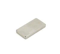 Magnet de Neodimio de Grado Ultra High Performance N52 Para Ingeniería, Fabricación Y Bricolaje - 40mm x 20mm x 5mm de Espesor - 15,1kg - Paquete de 10